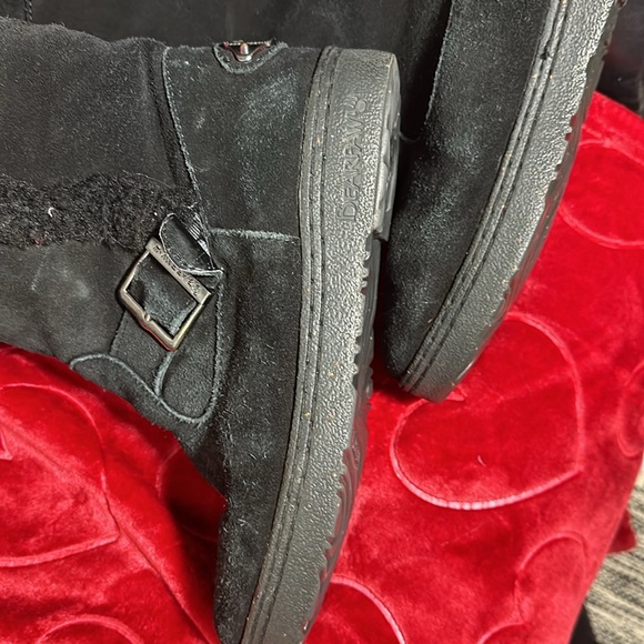 Bearpaw Sheepskin Shearling Woodbury Tall Boots Size 9 - Picture 11 of 11